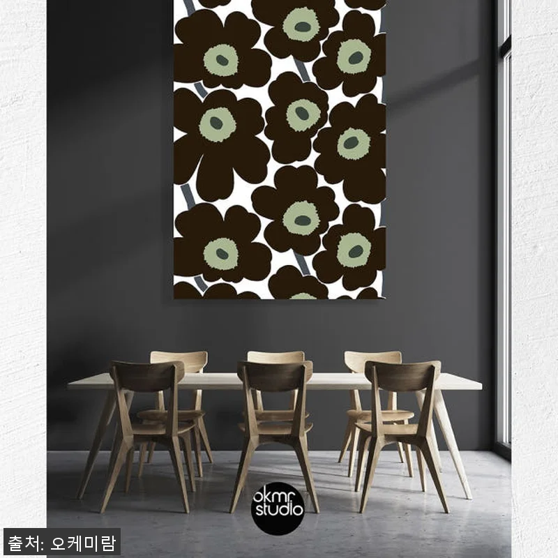 마리메꼬 우니꼬 화이트블랙그린 캔버스 관련 이미지 5