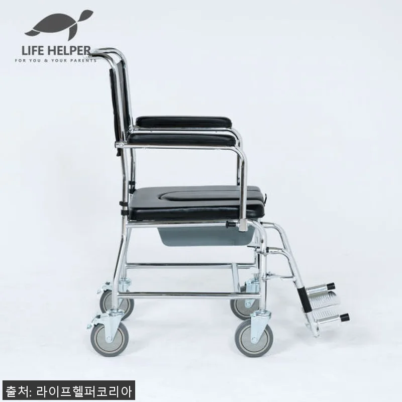 라이프헬퍼 바퀴 이동식 화장실 팔걸이 관련 이미지 5