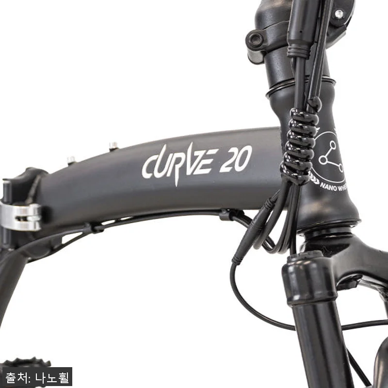 나노휠 커브20 전동 접이식 자전거 관련 이미지 5
