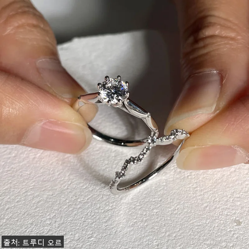 3부 5부 천연 다이아 스텔라 가드링 관련 이미지 5