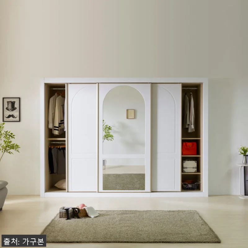 마르체 거울 슬라이딩 10자장롱 사용 관련 이미지 5