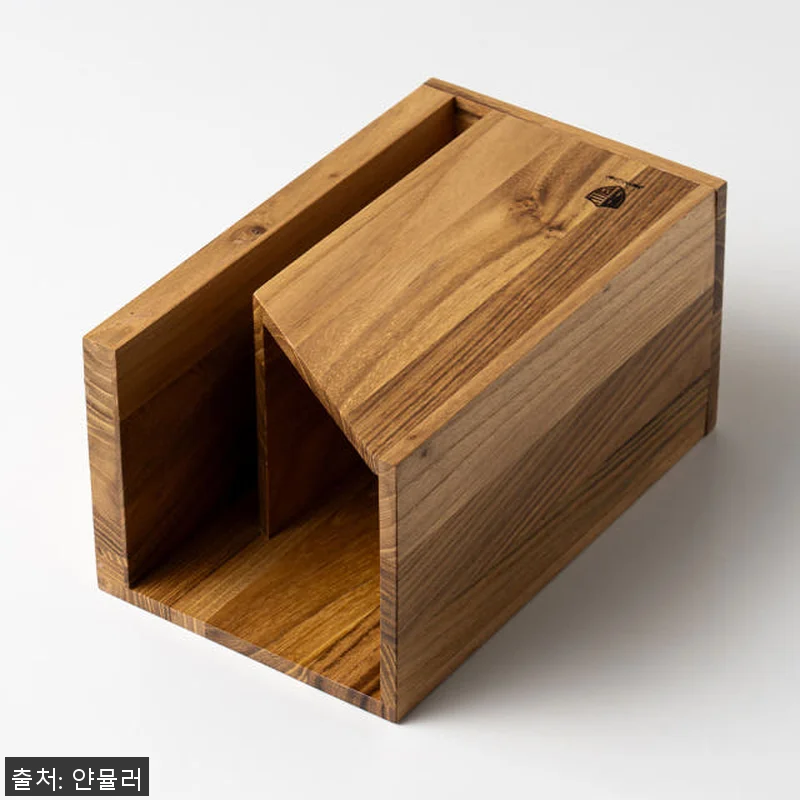 얀뮬러 티크우드 수납 보관 자석 칼 관련 이미지 5