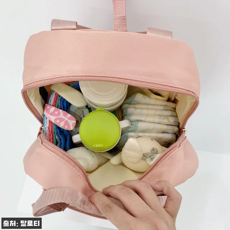 기저귀가방 프리미엄 스테디 백팩 사용 관련 이미지 5