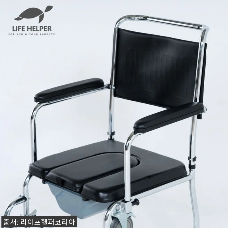 라이프헬퍼 바퀴 이동식 화장실 팔걸이 관련 이미지 6
