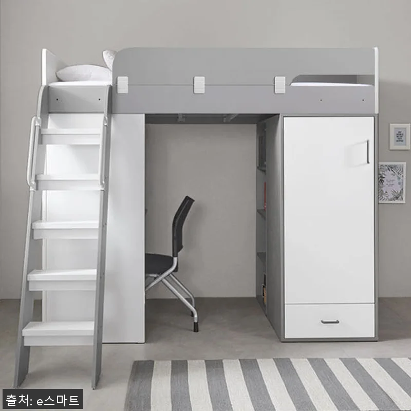 e스마트 올인원 2층 성인 옷장형 벙 관련 이미지 5