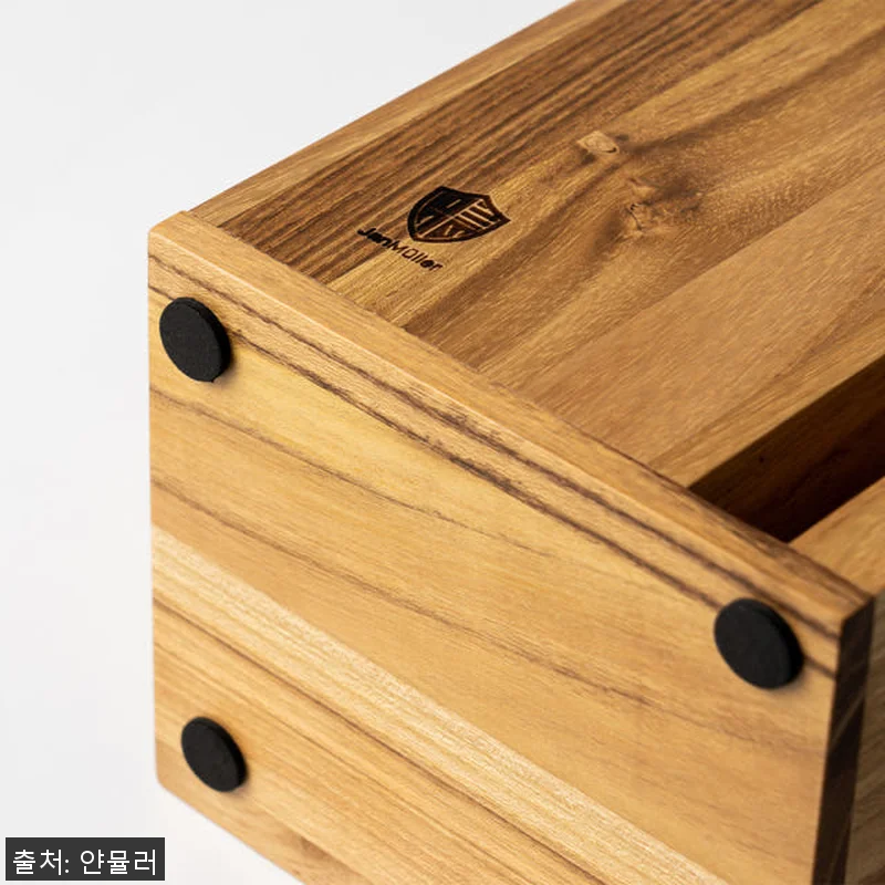 얀뮬러 티크우드 수납 보관 자석 칼 관련 이미지 6
