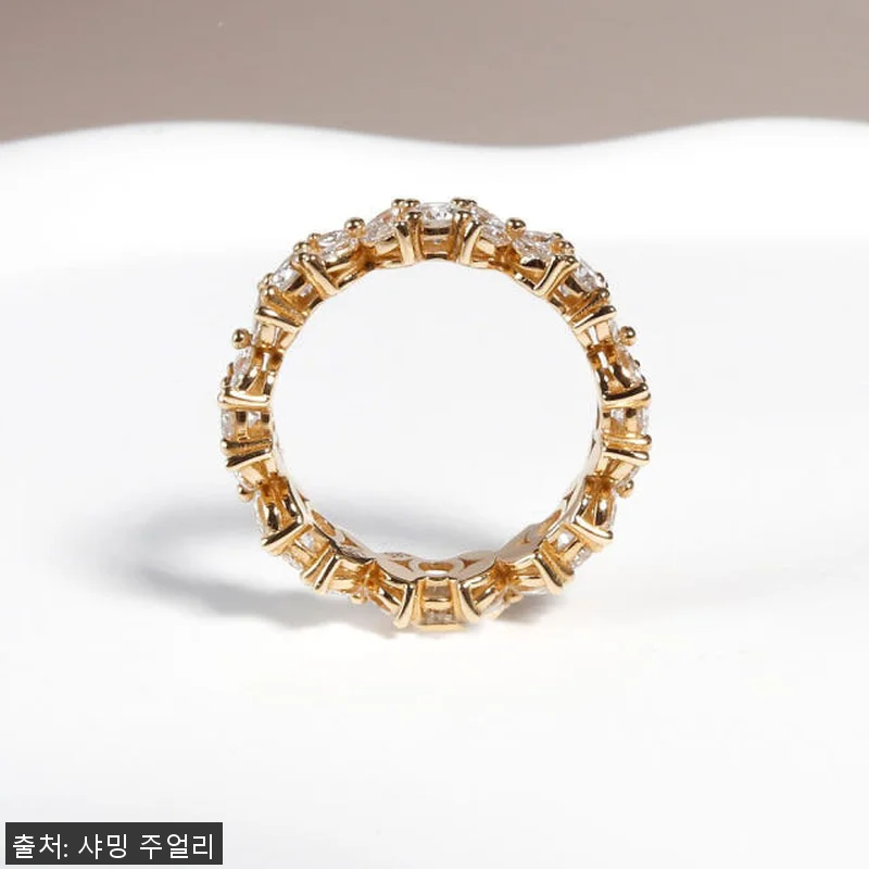 다이아 테니스 반지 랩 다이아 몬드 관련 이미지 7