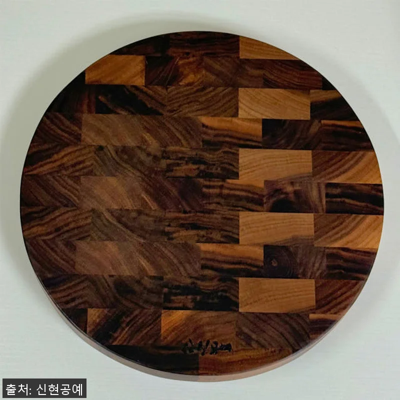 신현공예 월넛 호두 통원목 우드 주방 관련 이미지 7