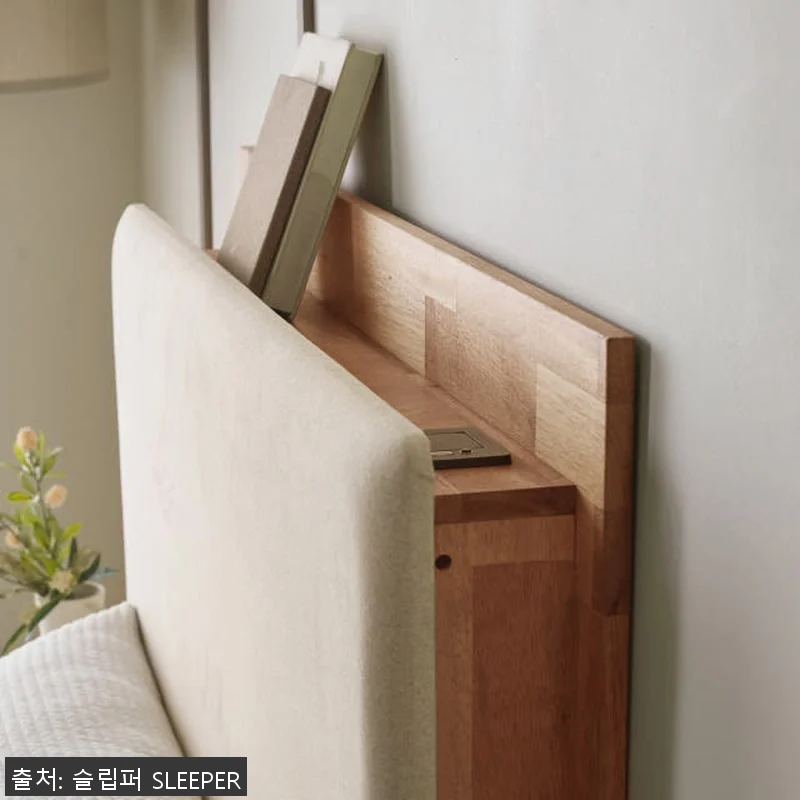 슬립퍼 모네 원목 침대프레임 LK 라 관련 이미지 7