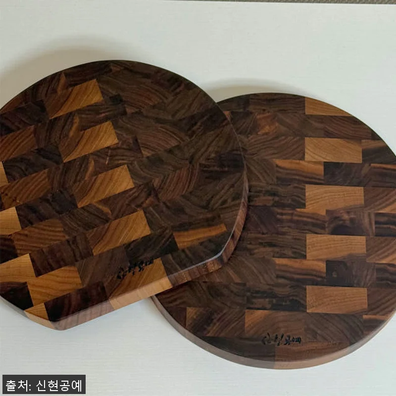 신현공예 월넛 호두 통원목 우드 주방 관련 이미지 8