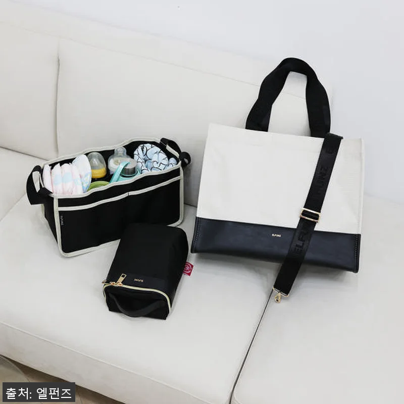 엘펀즈 캔버스 방수 국민 기저귀가방 관련 이미지 7