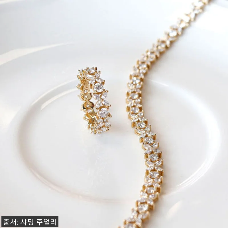 다이아 테니스 반지 랩 다이아 몬드 관련 이미지 9