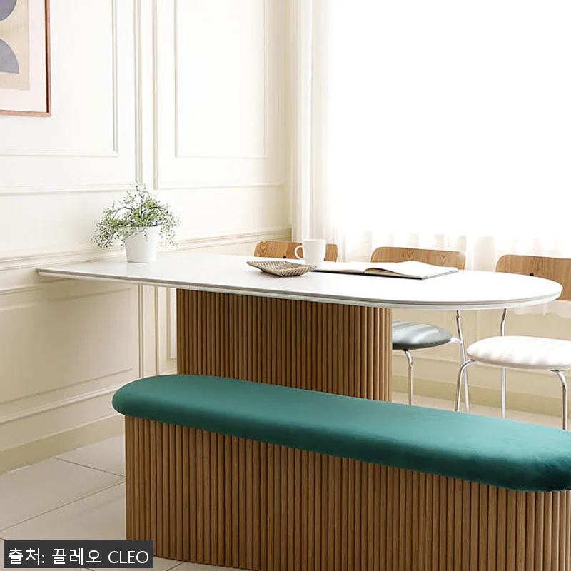 맨버 4인용 타원형 포세린 세라믹 템 관련 이미지 9