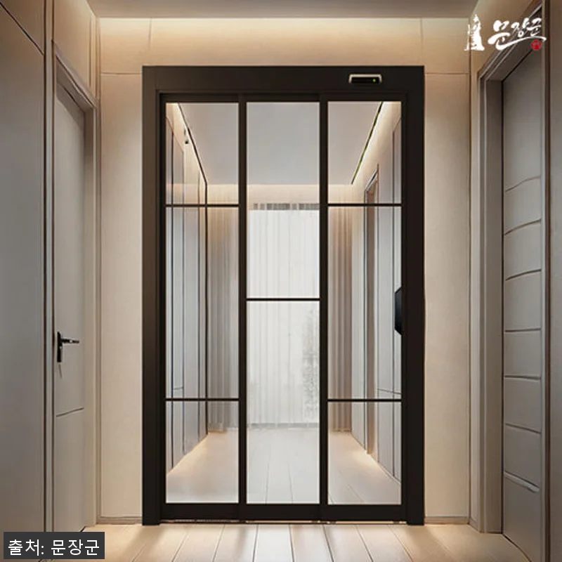 자동문 슬라이딩 3연동 자동중문 시공 관련 이미지 8