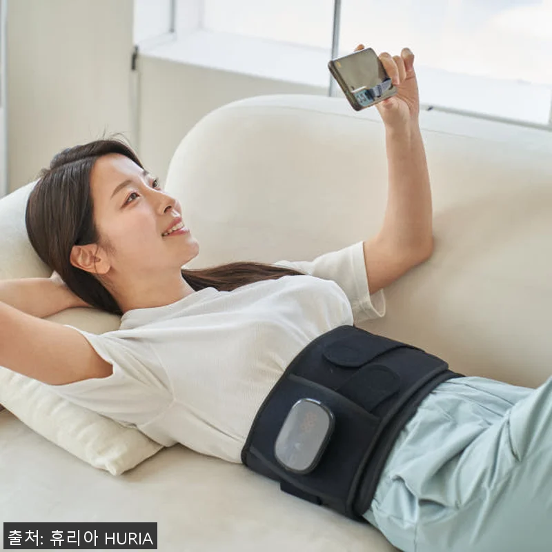 휴리아 허리 쉼 엑스 온열 마사지기 관련 이미지 10