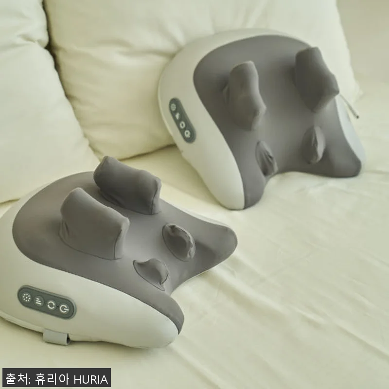 휴리아 목 어깨 안마 엑스 찜질 베개 관련 이미지 10