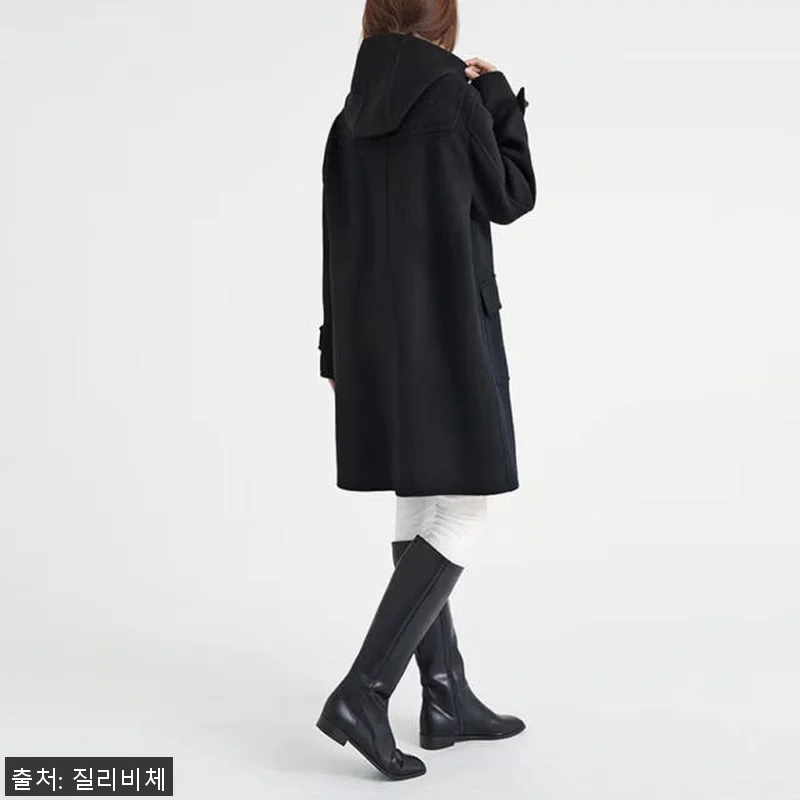 국내생산 울100 후드 토글단추 더플 관련 이미지 10