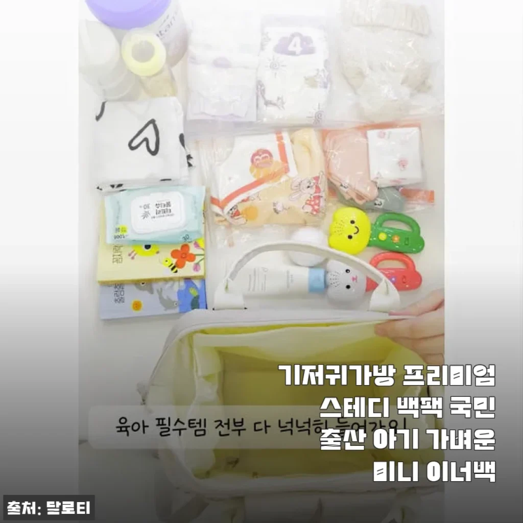 기저귀가방 프리미엄 스테디 백팩 사용후기: 육아맘의 실용적인 선택
