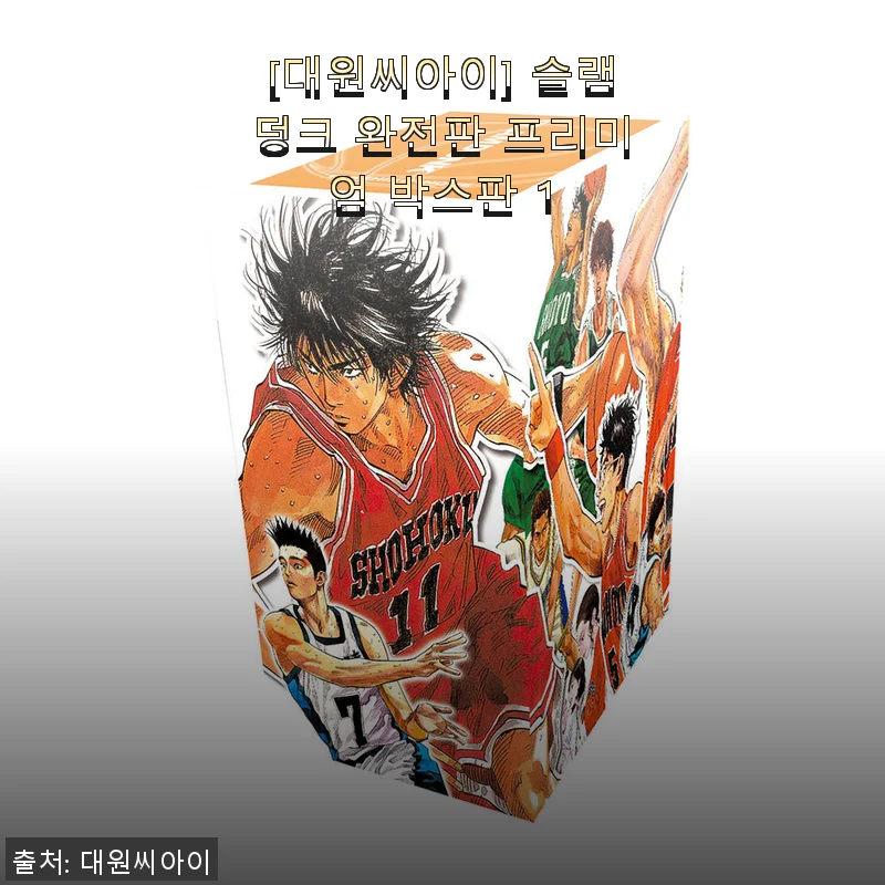 [대원씨아이] 슬램덩크 완전판 프리미엄 박스판 1 사용후기