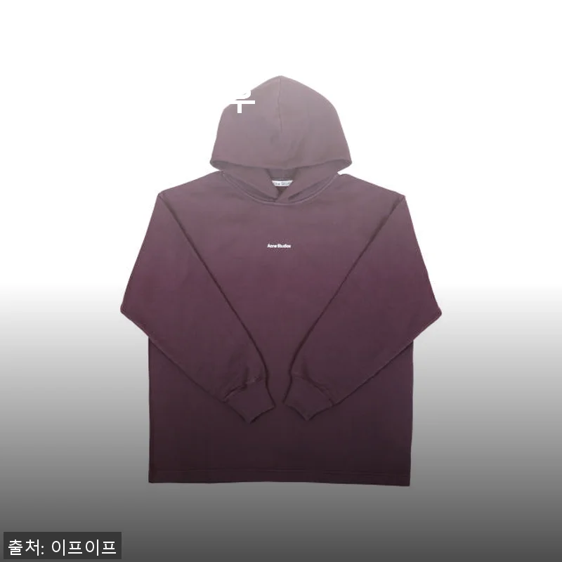 아크네스튜디오 로고 오버핏 후드티 AI0083 AD6 사용후기