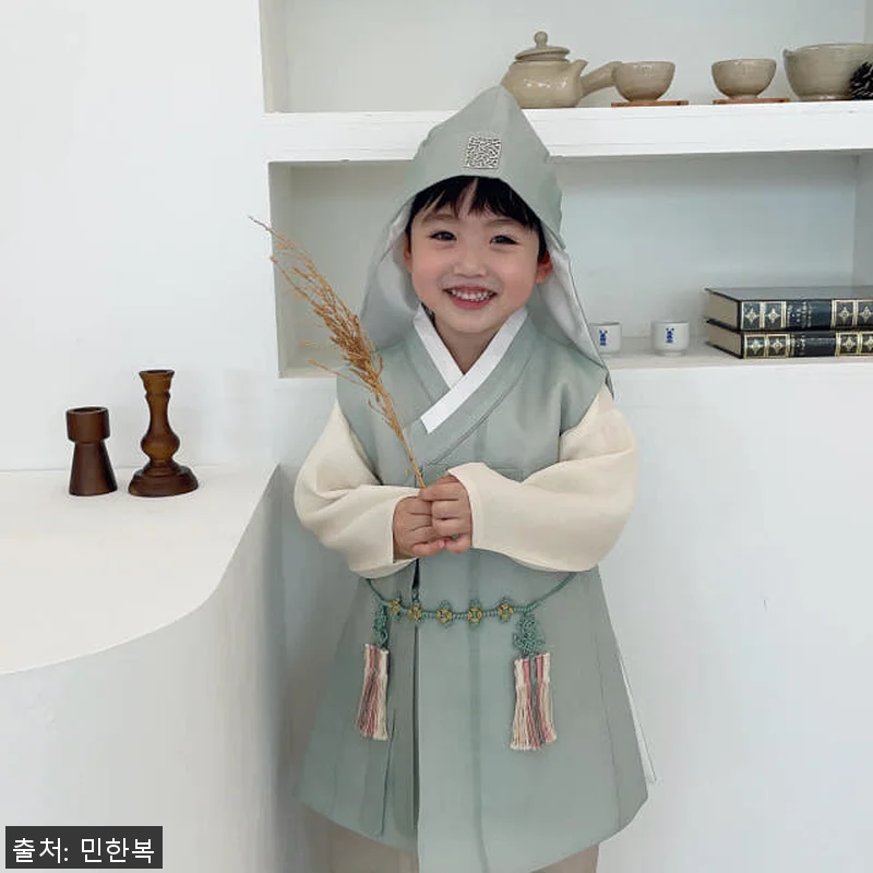 민한복 민트초코 프리미엄 고급 남아 관련 이미지 1