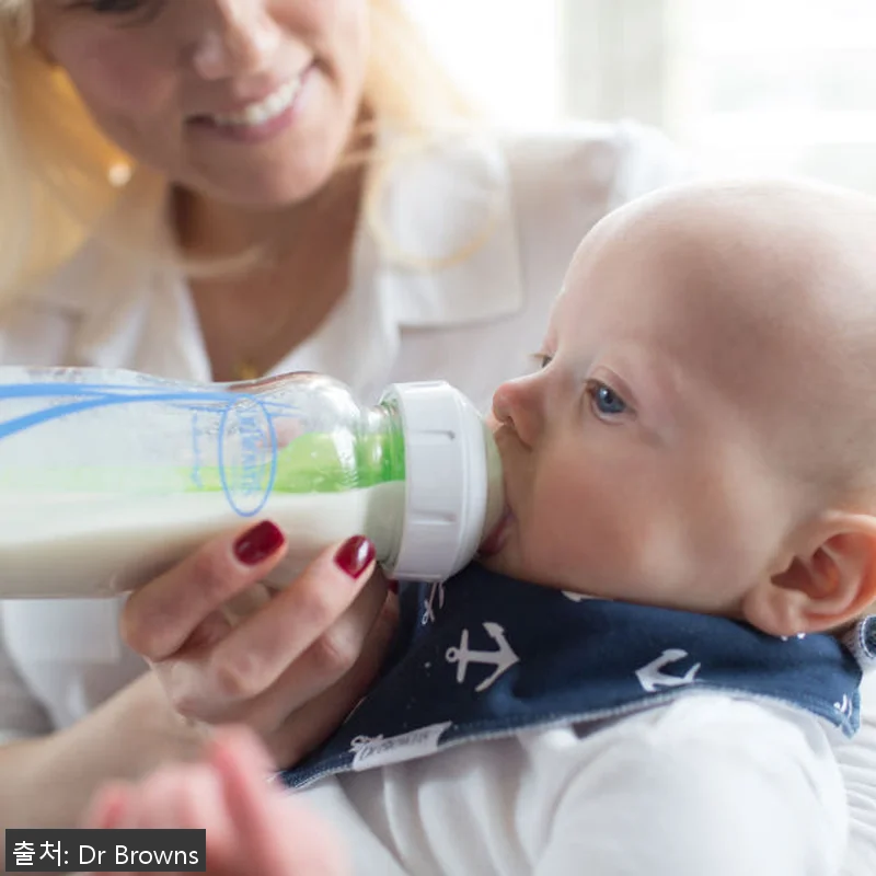 닥터브라운 유리 데코 젖병 와이드넥 관련 이미지 1