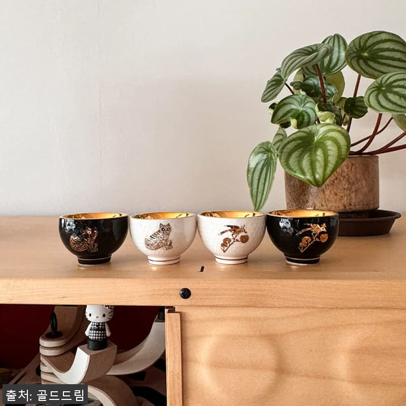 골드드림 24K 호작도 금잔 금술잔 관련 이미지 1