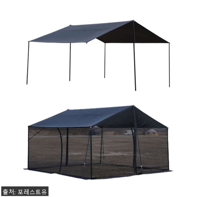 포레스트유 커넥터블 타프 옥타 메쉬망 관련 이미지 2