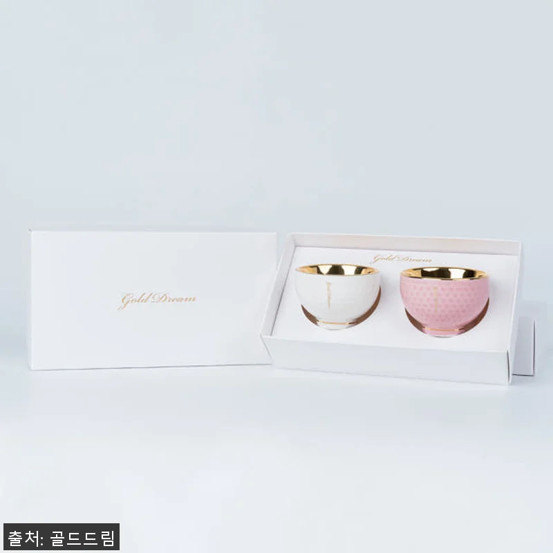 골드드림 24K 도자기 금잔 소주잔 관련 이미지 1
