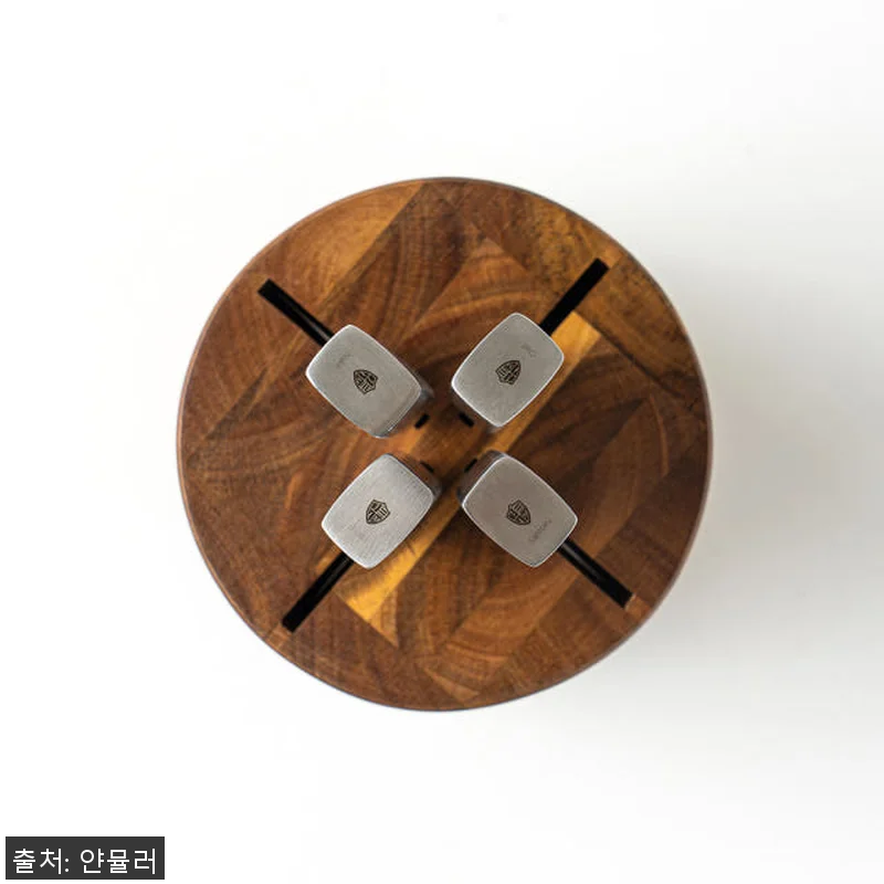얀뮬러 아카시아 캡슐 칼 꽂이 거치대 관련 이미지 2