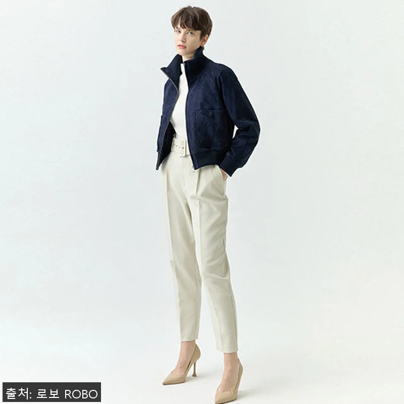 로보 고트 스웨이드 보머 재킷 사용후 관련 이미지 2