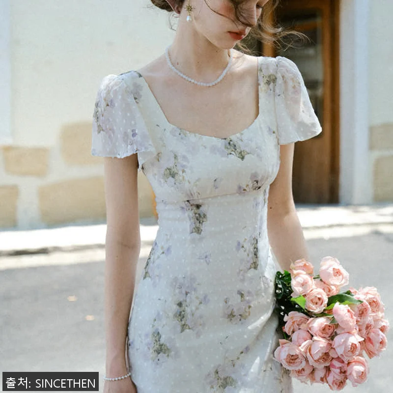 신스덴 페탈 브이넥 롱원피스 사용후기 관련 이미지 1