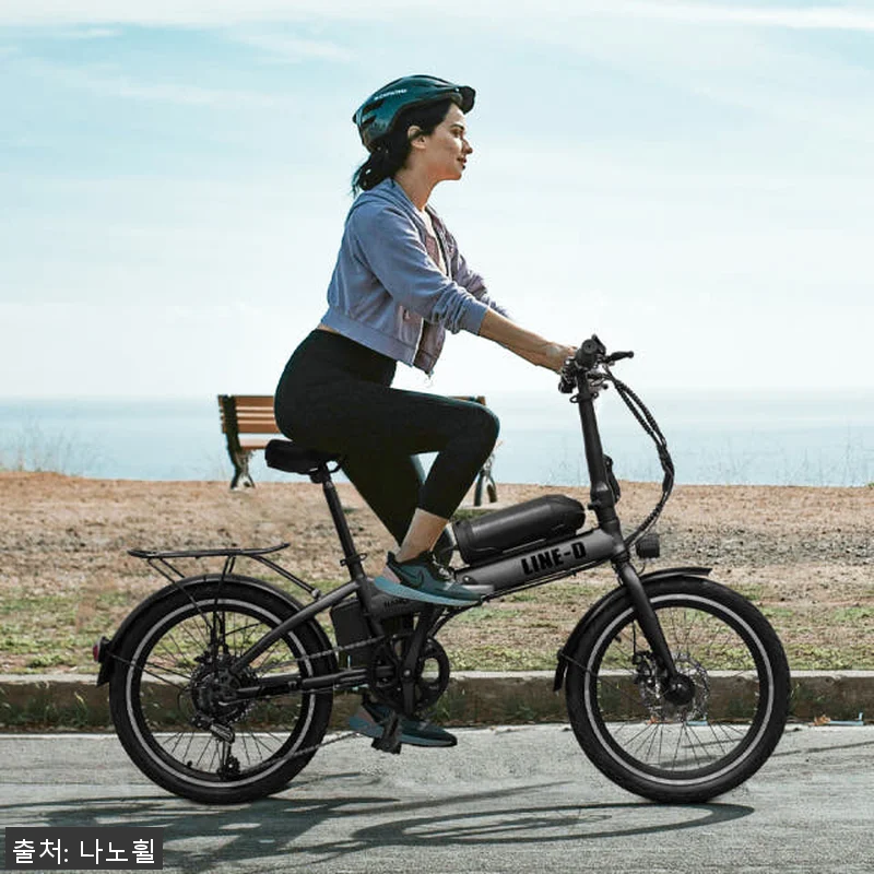 나노휠 라인D 접이식 전동 전기자전거 관련 이미지 3
