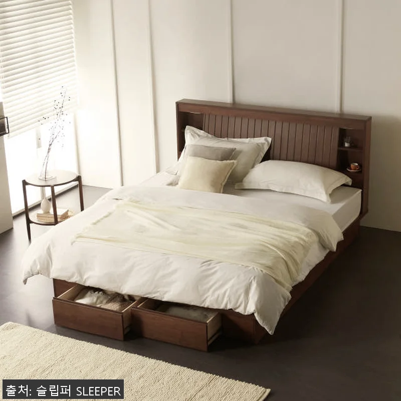 슬립퍼 비비안 원목 수납 침대 사용후 관련 이미지 3