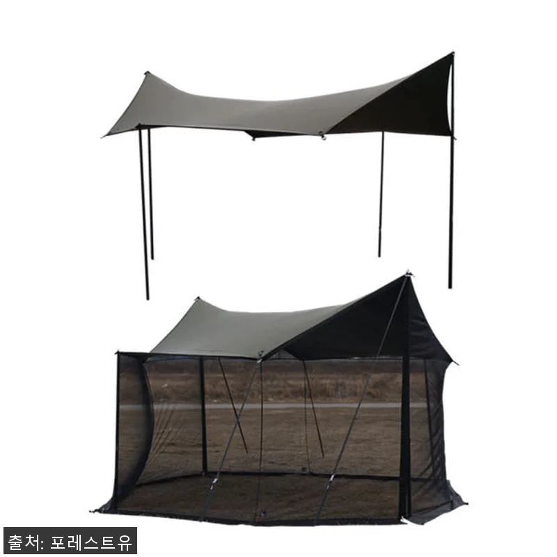 포레스트유 커넥터블 타프 옥타 메쉬망 관련 이미지 3