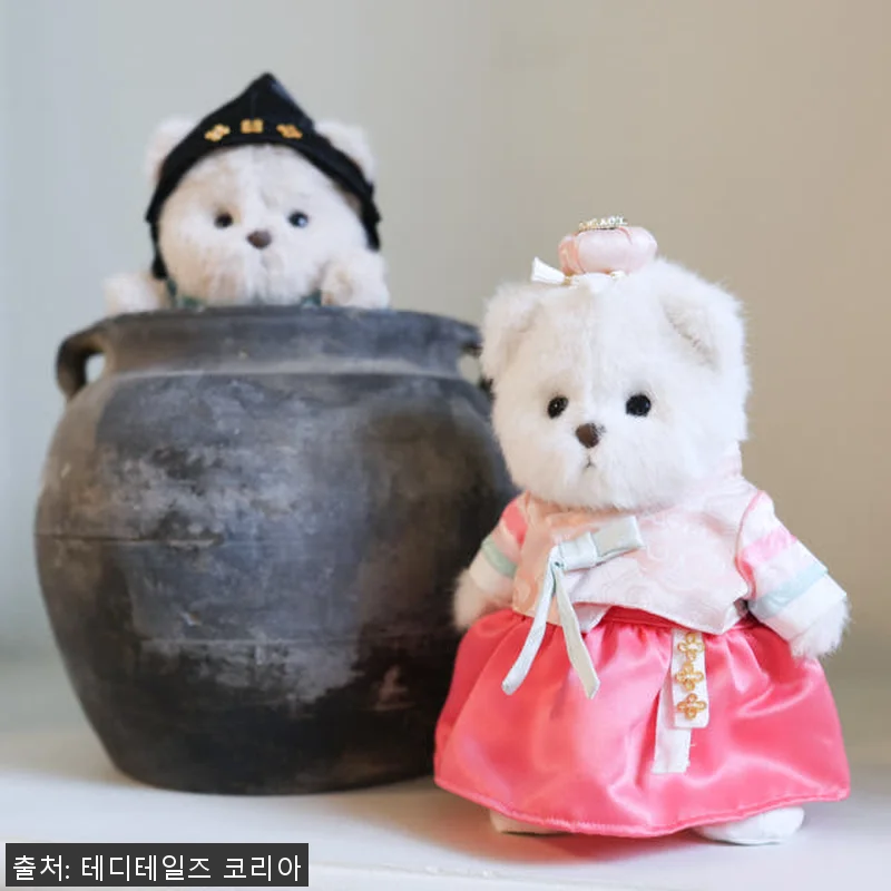 테디테일즈 한복 에디션 S 곰 돌이 관련 이미지 3