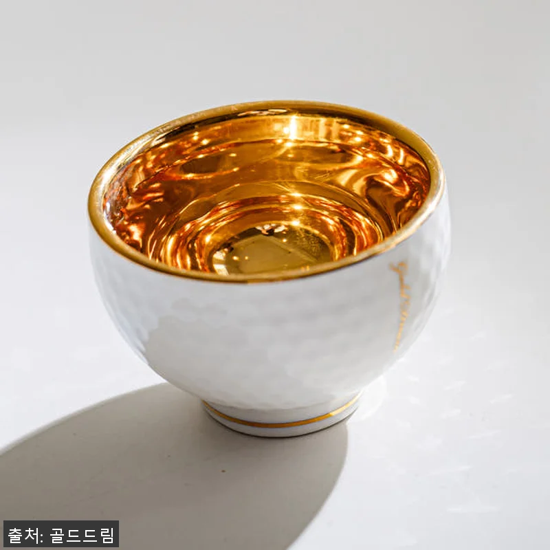 골드드림 24K 도자기 금잔 소주잔 관련 이미지 3