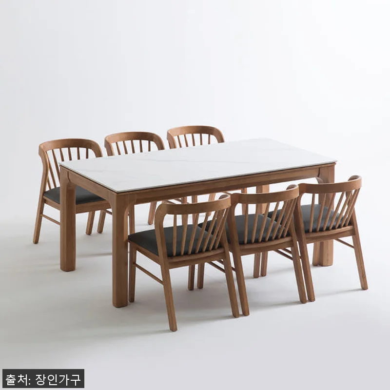 장인가구 디네트 컴포트 세라믹 6인용 관련 이미지 4