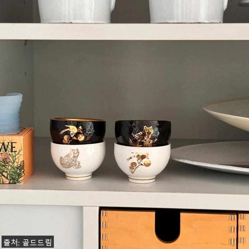 골드드림 24K 호작도 금잔 금술잔 관련 이미지 7