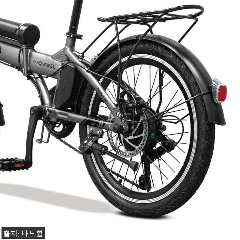 나노휠 라인D 접이식 전동 전기자전거 관련 이미지 9