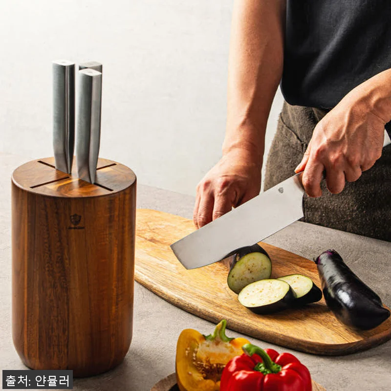 얀뮬러 아카시아 캡슐 칼 꽂이 거치대 관련 이미지 9