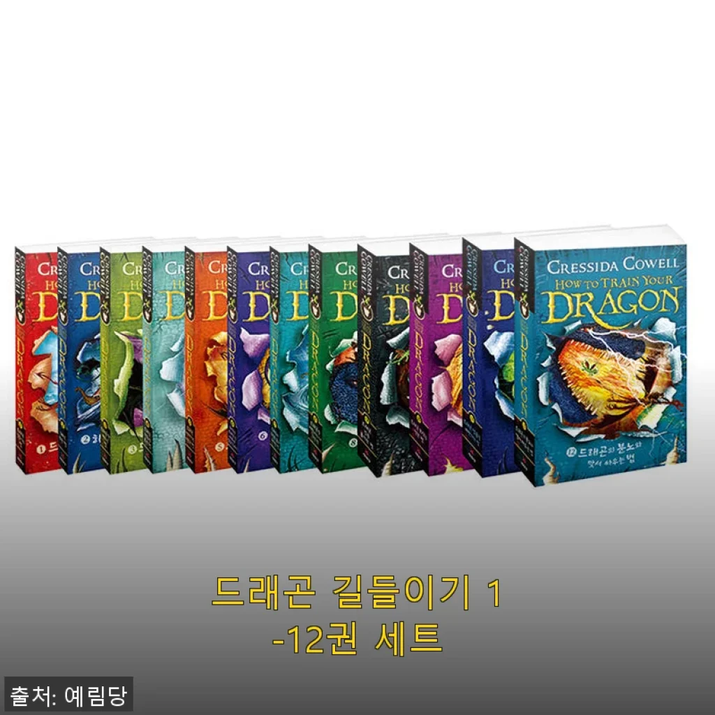 드래곤 길들이기 1-12권 세트, 직접 읽어본 솔직한 사용후기