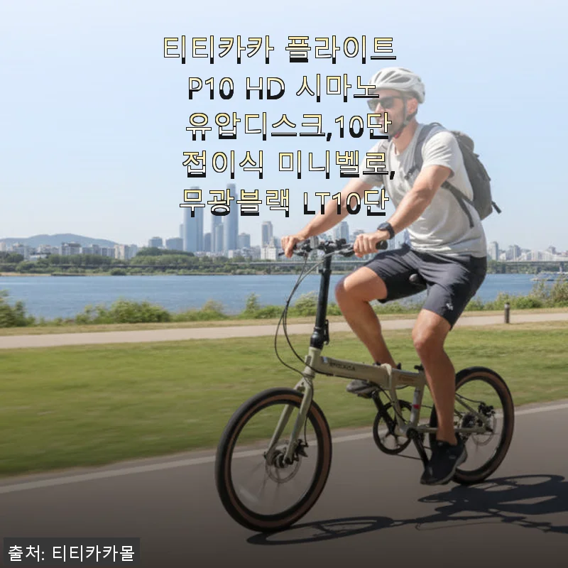 티티카카 플라이트 P10 HD 시마노 유압디스크 10단 접이식 미니벨로 사용 후기
