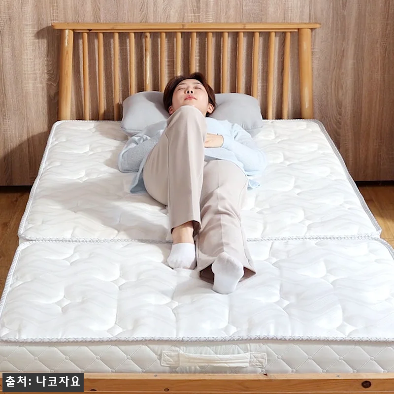 나코자요 접이식매트리스 3단 수면매트 토퍼, 42% 할인 중인 13cm 매트리스 구매 정보 13 나코자요 접이식매트리스 3단 수면매트 관련 이미지 1