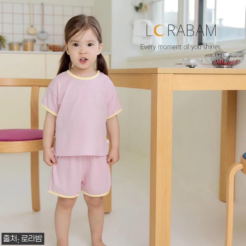 로라밤 에어쿨링 뱀부 반팔 메쉬 실내복, 여름 아기 내복으로 눈여겨볼 이슈템 7 로라밤 에어쿨링 뱀부 반팔 메쉬 실내 관련 이미지 2