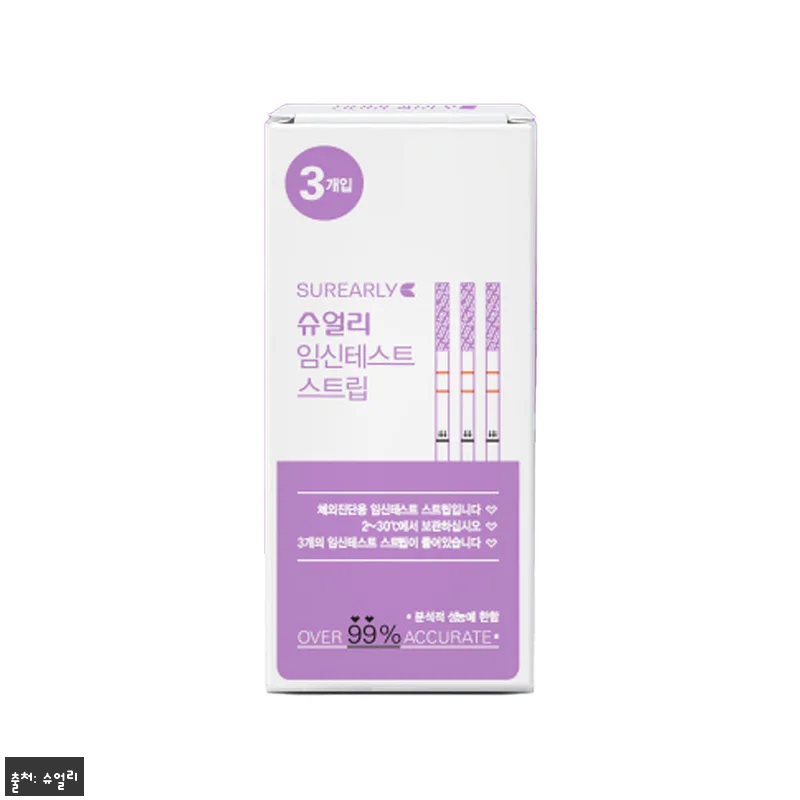 슈얼리 임신테스트기 스트립 9회분,  관련 이미지 2