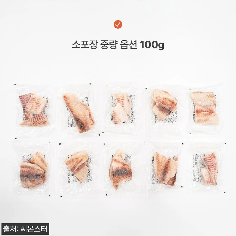 씨몬스터 틸라피아 1kg 100g 소 관련 이미지 4
