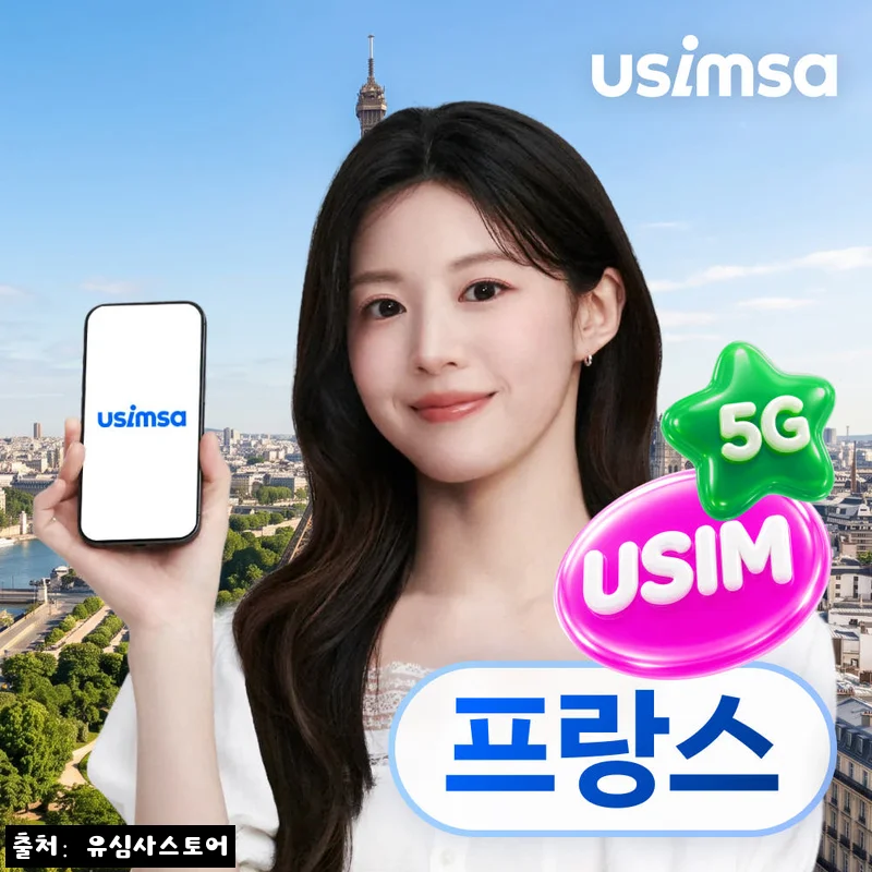 프랑스 유심 USIM 파리 칸 니스 SFR 매일 500MB 무제한 1일 유심사, 출국 전 꼭 체크한 여행 데이터 준비템