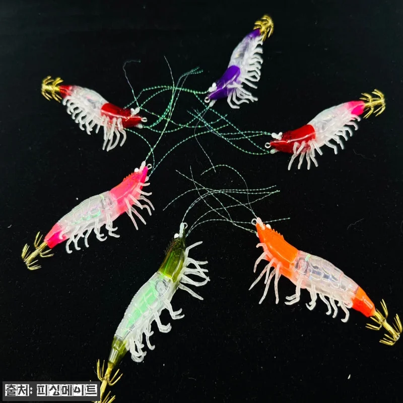 카포스 세네 조타 쉬림프 리얼 새우에기, 7,500원 무료배송으로 챙기는 갑오징어·한치 에기 12 카포스 세네 조타 쉬림프 리얼 새우에 관련 이미지 1