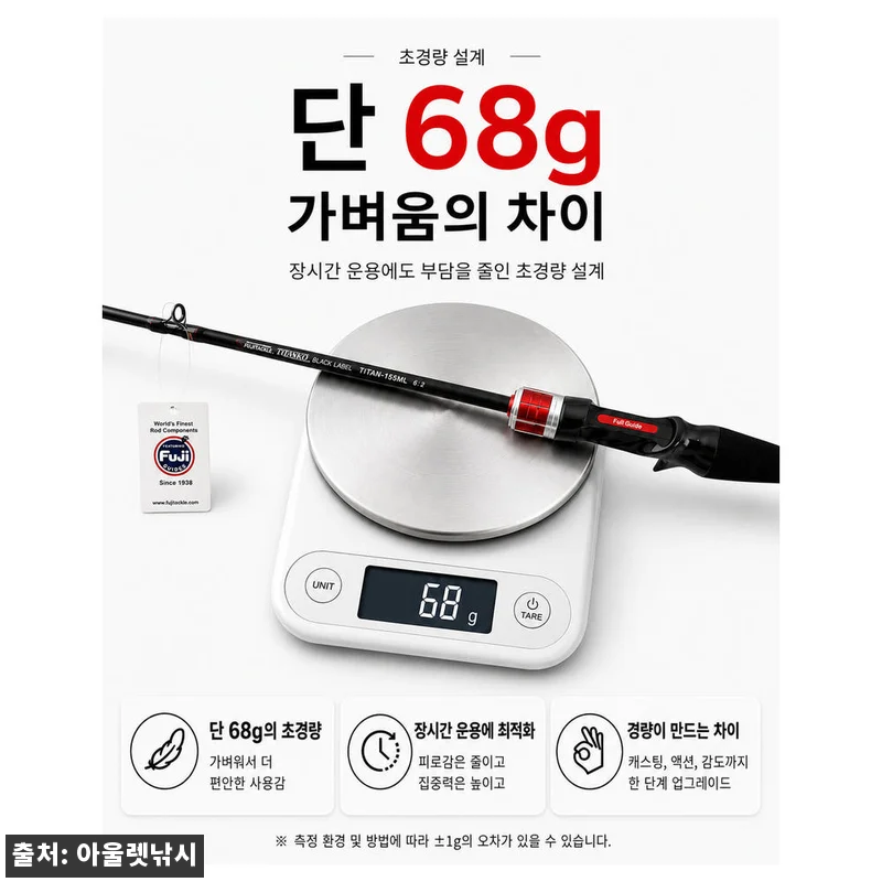 KF 이이다코 티탄 블랙라벨 쭈꾸미대, 68g 초경량 선상낚시대 할인 정보 꼼꼼 후기 7 KF 이이다코 티탄 블랙라벨 쭈꾸미대 관련 이미지 1